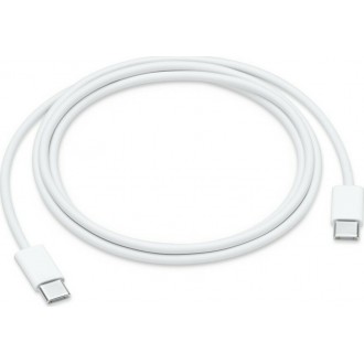 Apple USB 2.0 Cable USB-C male - USB-C 20W Λευκό 1m (MM093ZM/A)