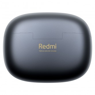 Xiaomi Redmi Buds 6 Pro Bluetooth Handsfree Ακουστικα με Θηκη Φορτισης Μαύρα