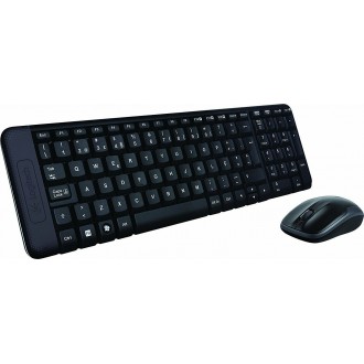 Logitech MK220 Ασύρματο Σετ Πληκτρολόγιο & Ποντίκι Αγγλικό US