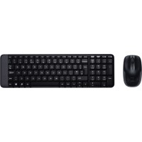 Logitech MK220 Ασύρματο Σετ Πληκτρολόγιο & Ποντίκι Αγγλικό US