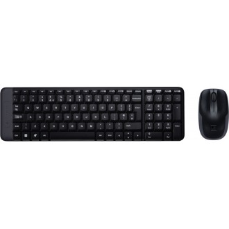 Logitech MK220 Ασύρματο Σετ Πληκτρολόγιο & Ποντίκι Αγγλικό US