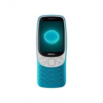 Nokia 3210 Dual SIM Κινητό με Κουμπιά (Ελληνικό Μενού) Μπλέ