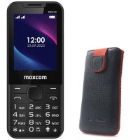 MaxCom MM248 Dual SIM Κινητό με Κουμπιά Μαύρο