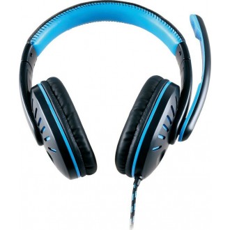 Noozy GH-35 Over Ear Gaming Headset με σύνδεση 3.5mm Μπλε