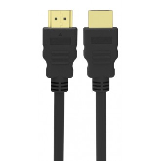 POWERTECH καλώδιο HDMI CAB-H180 με Ethernet, 4K/60Hz, 18 Gbps, 15m, μαύρο