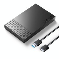 ORICO θήκη για 2.5" SATA HDD/SSD 2526U3-V1, 5Gbps, μαύρη