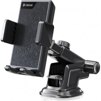 CELEBRAT βάση smartphone αυτοκινήτου HC-26 για ταμπλό, μαύρη