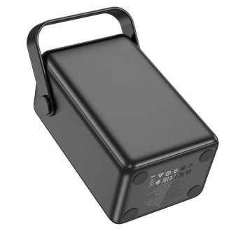 Hoco J110 Powerful 60000mAh 22.5W με 3 Θύρες USB-A και 2 Θύρες USB-C Power Delivery Μαύρο