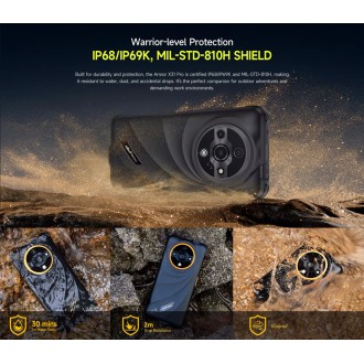 ULEFONE smartphone Armor X31 Pro, 6.56", 8/256GB, 5G, 6050mAh, IP68/IP69K,