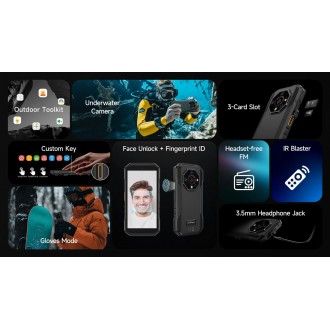 Ulefone Armor X32 Dual SIM (6/128GB) Future Black