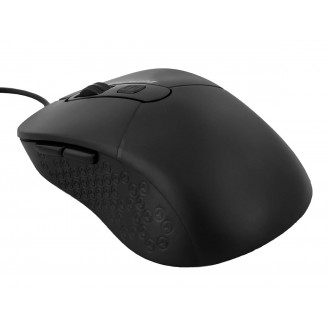 POWERTECH ενσύρματο ποντίκι PT-1467, οπτικό, έως 1600DPI, μαύρο