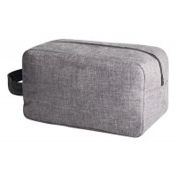 Cosmetic bag with handle BTHU-0022, 24 x 10.5 x 13cm, gray