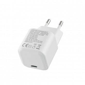 LIME TYPE C GAN PD 3.0 SUPER FAST TRAVEL LTC54W 54W 5V-9V 4.0A/12V 3.5A/20V 2.7A+ΦΟΡΤΙΣΗΣ-DATA LCC04 TYPE C TO TYPE C 78W WHITE