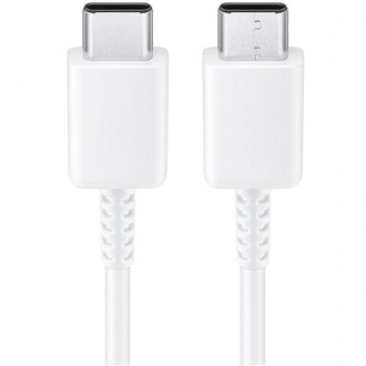 Samsung USB 2.0 Cable USB-C male - USB-C Λευκό 1m ep-da705bwegww
