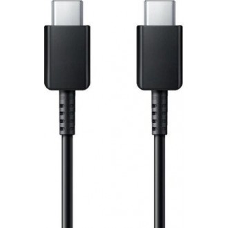 Samsung USB 2.0 Cable USB-C male - USB-C Μαύρο 1m EP-DA705BBEGWW
