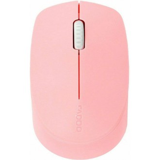 Rapoo M100 Silent Ασύρματο Bluetooth Ποντίκι Ροζ