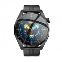 Smartwatch Hoco Y9 IP68 TFT HD IPS 3.5D Touch Screen 1.36" 300mAh με Δυνατότητα Κλήσεων Μαύρο