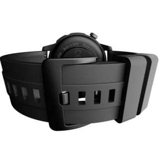 AGM Legion black smartwatch GPS/Bluetooth, 5 ATM, 300 mAh, MIL-STD-810, Ελληνικό μενού