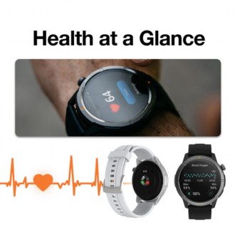 AGM Legion black smartwatch GPS/Bluetooth, 5 ATM, 300 mAh, MIL-STD-810, Ελληνικό μενού
