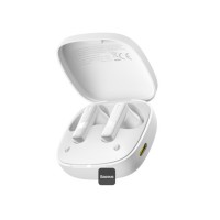 BASEUS Bluetooth HF Bowie E20 TWS + 2 ENC Mics /white/ – A00069700223-00