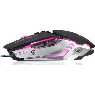 Aula Mountain S30 RGB Gaming Ποντίκι Ασημί