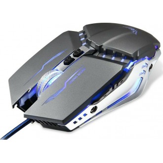 Aula Mountain S30 RGB Gaming Ποντίκι Ασημί