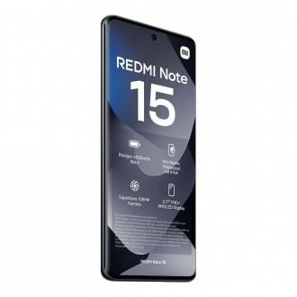 Xiaomi Redmi Note 15 4G NFC Dual SIM (6/128GB) Μαύρο