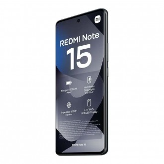 Xiaomi Redmi Note 15 4G NFC Dual SIM (6/128GB) Μαύρο