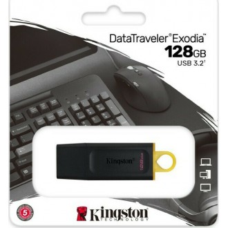 USB 3.2 Kingston Flash Drive Exodia 128GB DTX/128