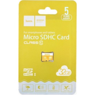 Hoco TF high speed microSDHC 32GB Class 10 U1 A1 High Speed