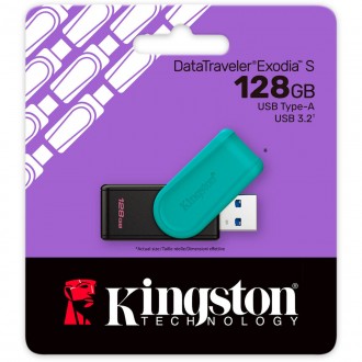 USB 3.2 Kingston Flash Drive Exodia S DTXS 128GB