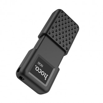 Hoco UD6 Intelligent 128GB USB 2.0 Stick Μαύρο