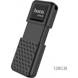 Hoco UD6 Intelligent 128GB USB 2.0 Stick Μαύρο
