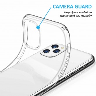 VOLTE-TEL ΘΗΚΗ IPHONE 16 PRO 6.3" SLIMCOLOR AIR TPU CAMERA GUARD ΔΙΑΦΑΝΗ