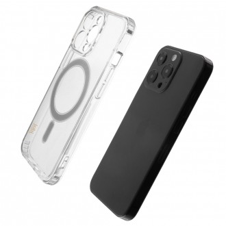IDOL 1991 ΘΗΚΗ IPHONE 16 PRO 6.3" MAGSAFE ANTISHOCK CLEAR AIR BACK COVER TPU FULL CAMERA PROTECTION ΔΙΑΦΑΝΗ
