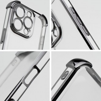 Αντικραδασμική Θήκη Σιλικόνης για iPhone 17 AIR με ηλεκτροστατική προστασία, μαύρη