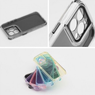 Θήκη AIR Matrix Διάφανη Σιλικόνης / Πλαστικό για iPhone 17 AIR Mαύρη