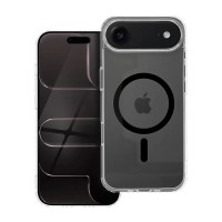 Θήκη AIR Drop Glue Μαύρο Δαχτυλίδι Mag Cover Συμβατό με MagSafe για iPhone 17 AIR