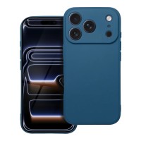 Θήκη Σιλικόνης Mατ για iPhone 17 PRO Μπλε
