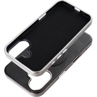 Θήκη Gentleman Mag Cover Back Cover Σιλικόνης / Πλαστικό για iPhone 17 PRO Μαύρη