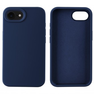Θήκη Σιλικόνης MobiCase για iPhone 16 Pro Max Μπλέ σκούρη 2mm Soft Matte