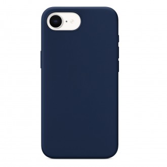 Θήκη Σιλικόνης MobiCase για iPhone 16 Pro Max Μπλέ σκούρη 2mm Soft Matte
