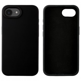 Θήκη Σιλικόνης MobiCase για iPhone 16 Pro Max Μαύρη 2mm Soft Matte