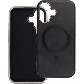 Θήκη Gentleman Mag Cover Back Cover Σιλικόνης / Πλαστικό Μαύρη για iPhone 16 Pro Max