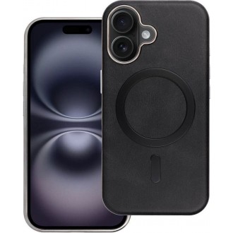 Θήκη Gentleman Mag Cover Back Cover Σιλικόνης / Πλαστικό Μαύρη για iPhone 16 Pro Max