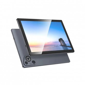 Tablet Hoco. A15 10.1" 4G 6GB/128GB Super Thin MicroSD Android 14 4000mAh με Πληκτρολόγιο Θήκη και Στυλό Ασημί