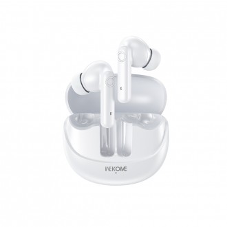 Ακουστικά True Wireless ΒΤ WK WS-30 Λευκό