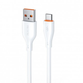 Καλώδιο Φόρτισης WK WDC-67m USB σε Micro 12W 1m Λευκό