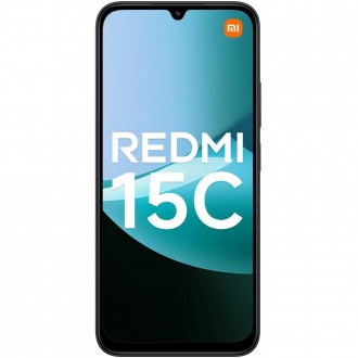 Xiaomi Redmi 15C 4G Dual Sim 6.9" 4GB+4GB/256GB NFC IP64 Mαύρο