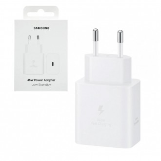 TRAVEL SAMSUNG EP-T4511NWEGEU TYPE C 5V 3A/9V 2.77A/20V 2.25A 45W FAST CHARGE WHITE PACKING OR
